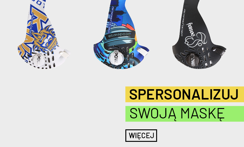 spersonalizuj swoją maskę antysmogową respro